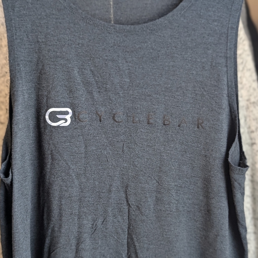 Tavi Noir CycleBar Flowy Tank Top Workout Shirt - Picture 3 of 4